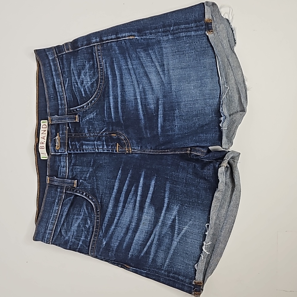J Brand Gwen Raw Edge Denim Shorts Size 26